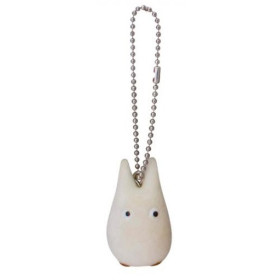 Mon Voisin Totoro - Porte-clé floqué Totoro Blanc