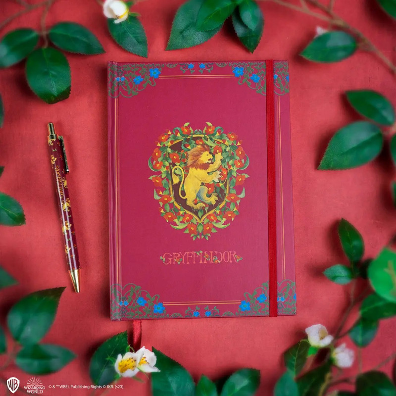 Harry Potter - Carnet deluxe et stylo Gryffindor