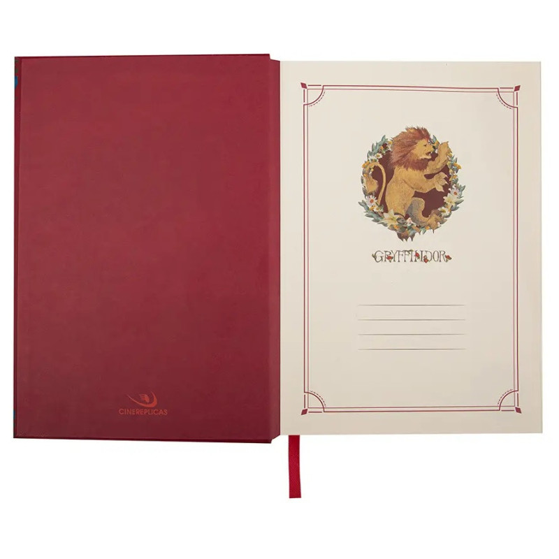 Harry Potter - Carnet deluxe et stylo Gryffindor