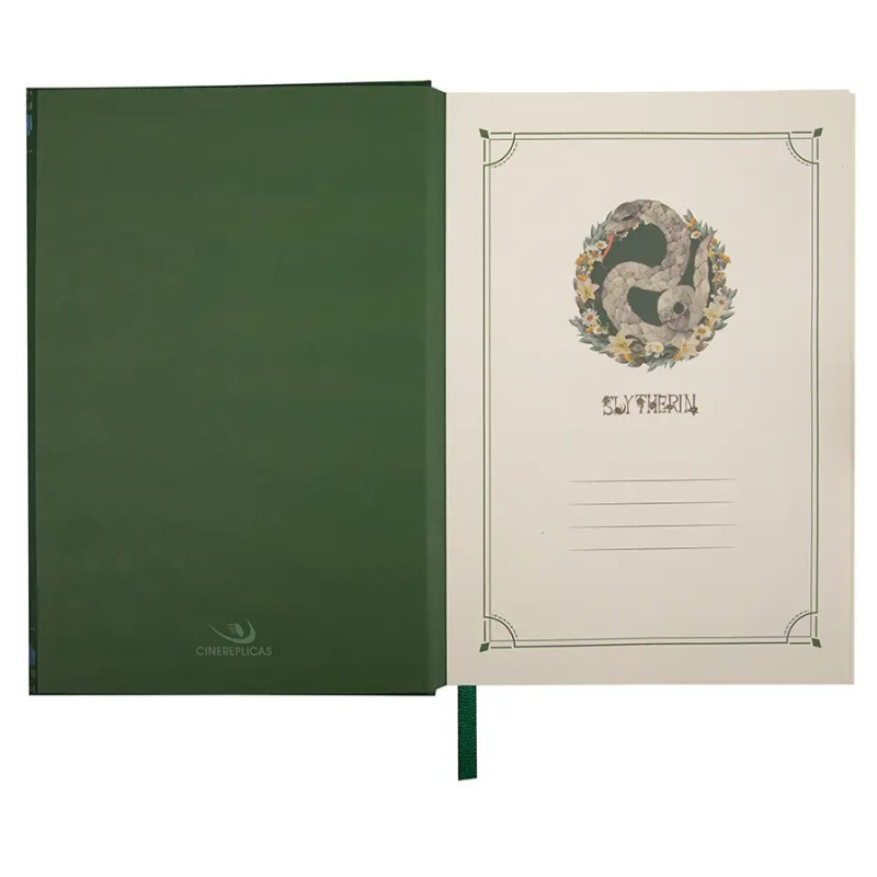 Harry Potter - Carnet deluxe et stylo Slytherin