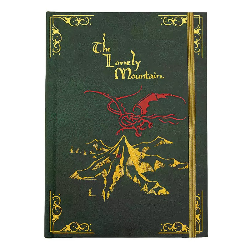 The Hobbit - Carnet rigide Carte The Lonely Mountain