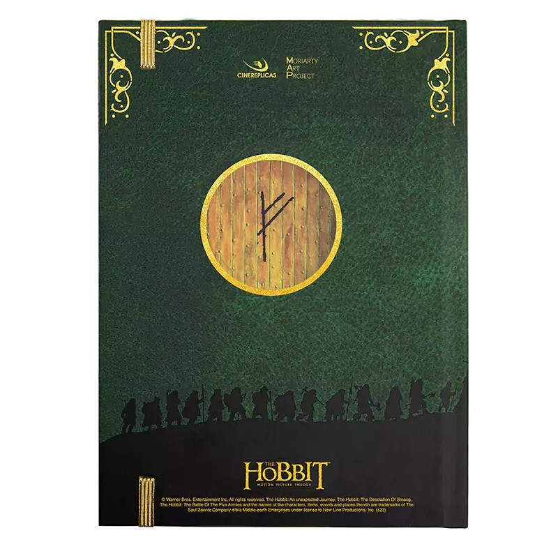 The Hobbit - Carnet rigide Carte The Lonely Mountain