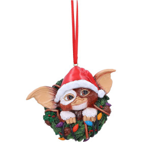 Gremlins - Ornement sapin en résine Gizmo in Wreath