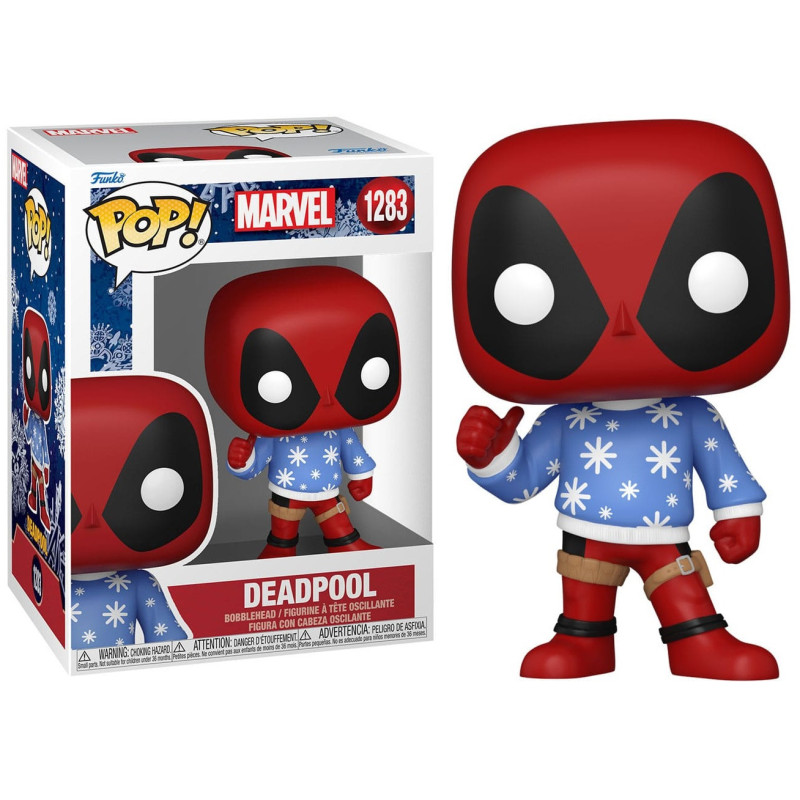 Marvel - Pop! - Holiday Deadpool n°1283