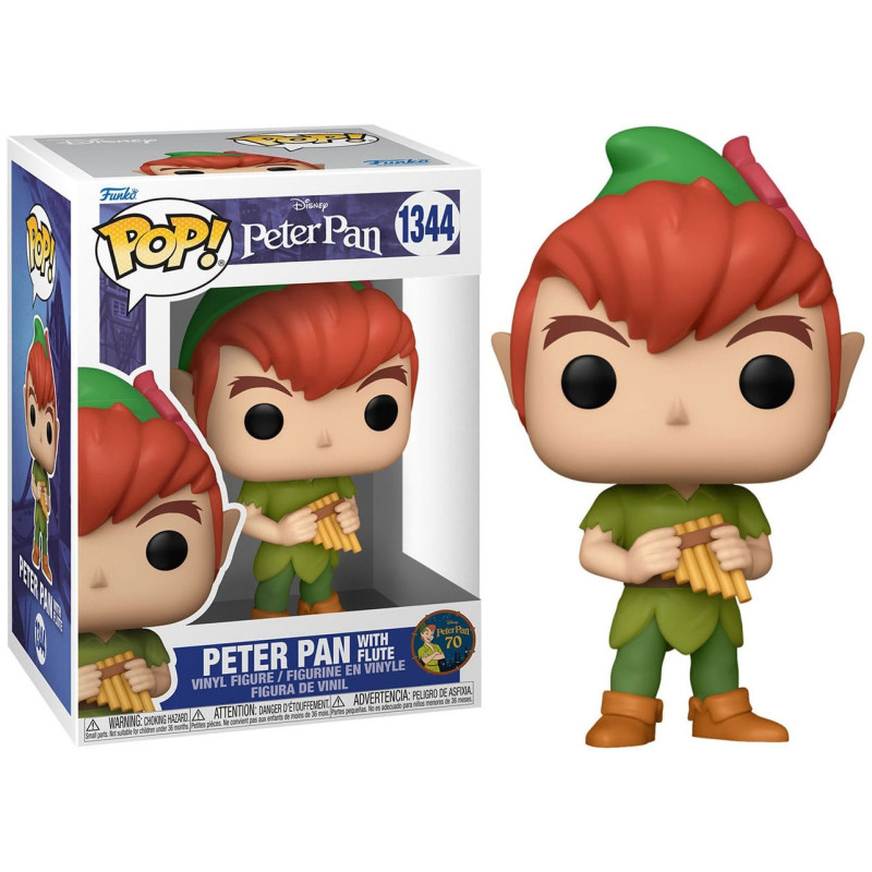 Disney - Pop! Peter Pan 70th - Peter with Flute n°1344