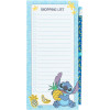 Disney - Bloc-notes magnétique avec crayon Stitch