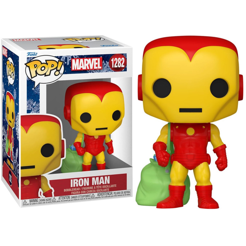 Marvel - Pop! - Holiday Iron Man n°1282