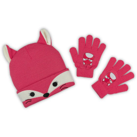 Squishmallow - Bonnet et gants taille enfant Fifi the Fox