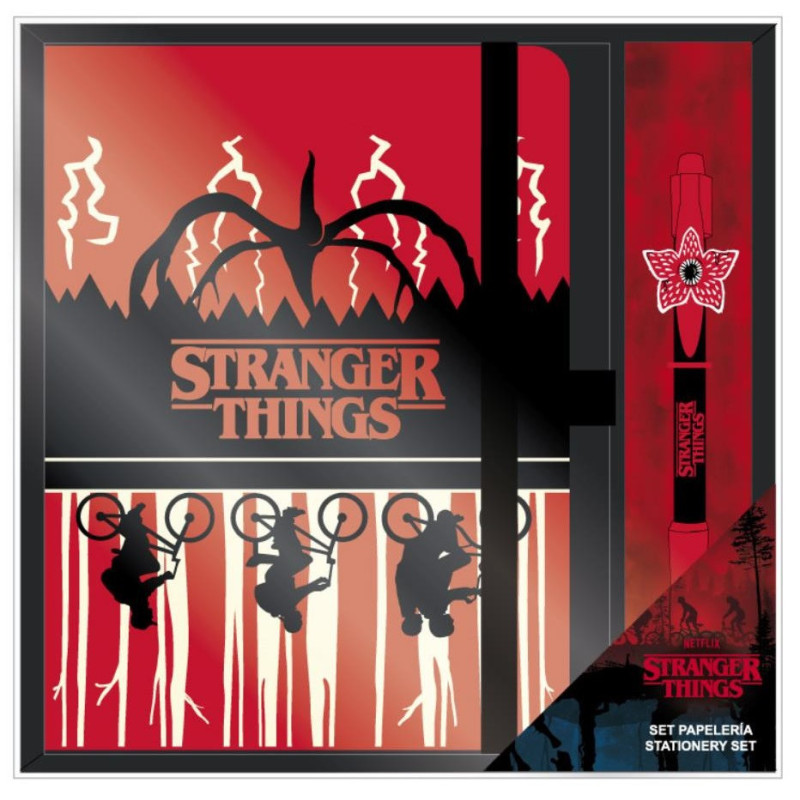 Stranger Things - Set Carnet A5 + Stylo bille