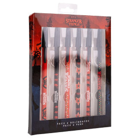 Stranger Things - Set de 6 stylos bille
