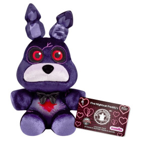 Five Nights at Freddy's - Peluche Blackheart Bonnie 18 cm