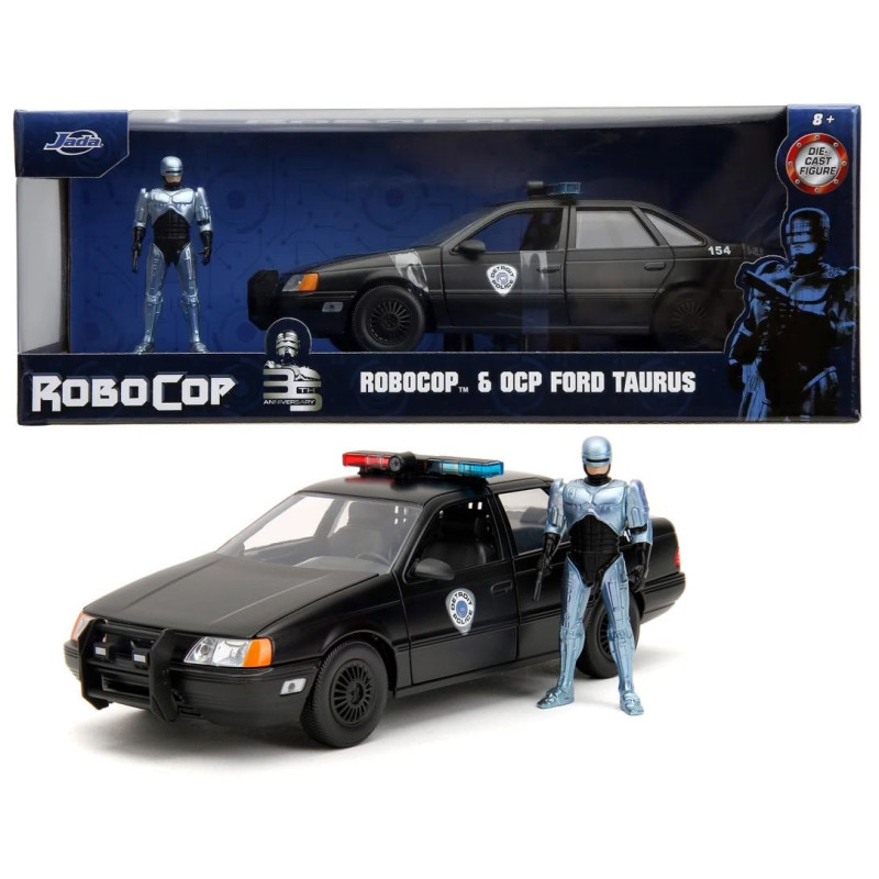 Robocop - 1/24 Hollywood Rides 1986 Ford Taurus avec figurine