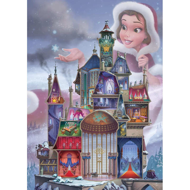 Disney - Puzzle Castle Collection : Belle (La Belle et la Bête) 1000 pièces