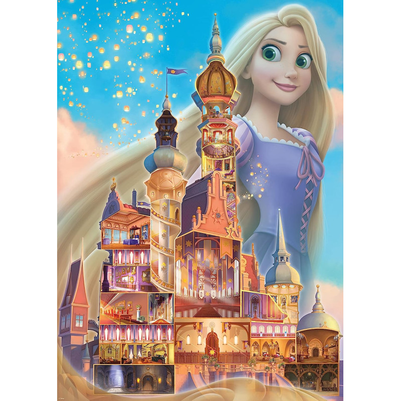 Disney - Puzzle Castle Collection : Raiponce (Tangled) 1000 pièces