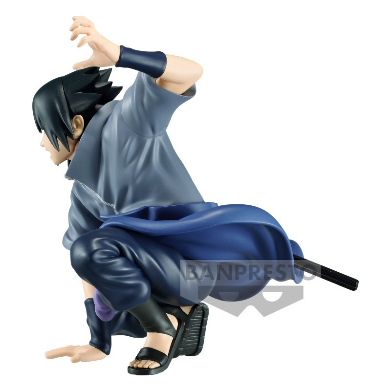 Naruto Shippuden - Figurine Sasuke Uchiha Panel Spectacle 9 cm