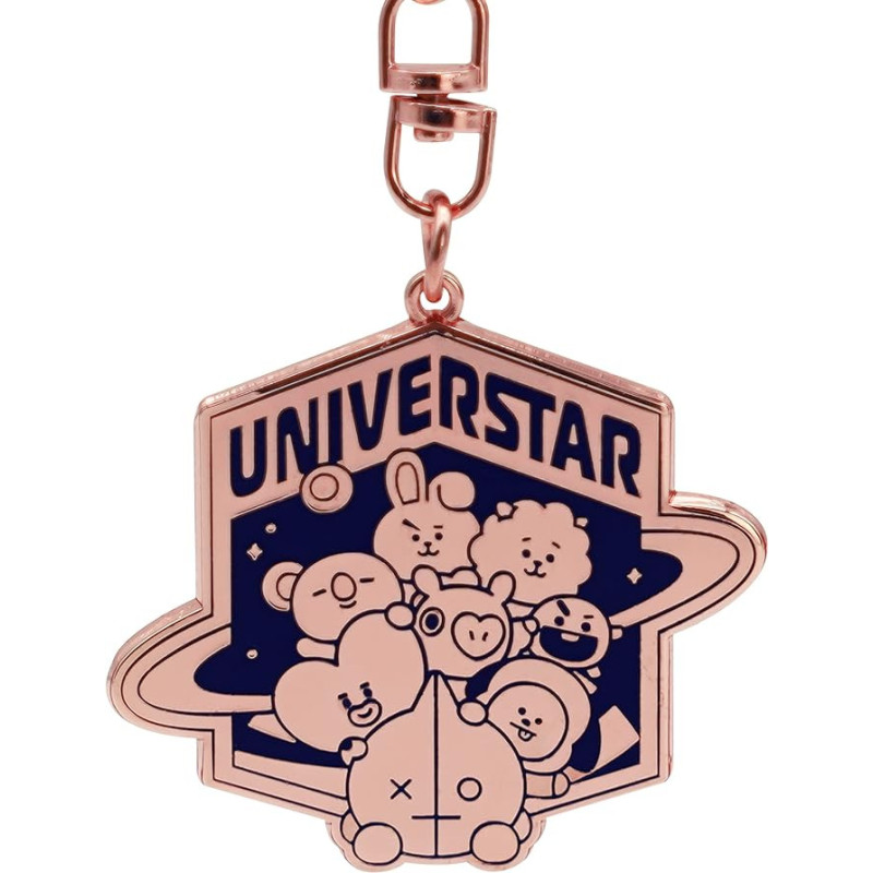 BT21 Line Friends - Porte-clé métal Universtar