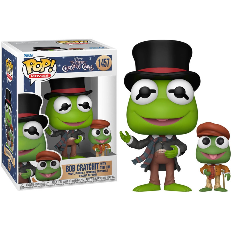 The Muppet Christmas Carol - Pop! - Bob Cratchit (Kermit et Tiny Tim) n°1457